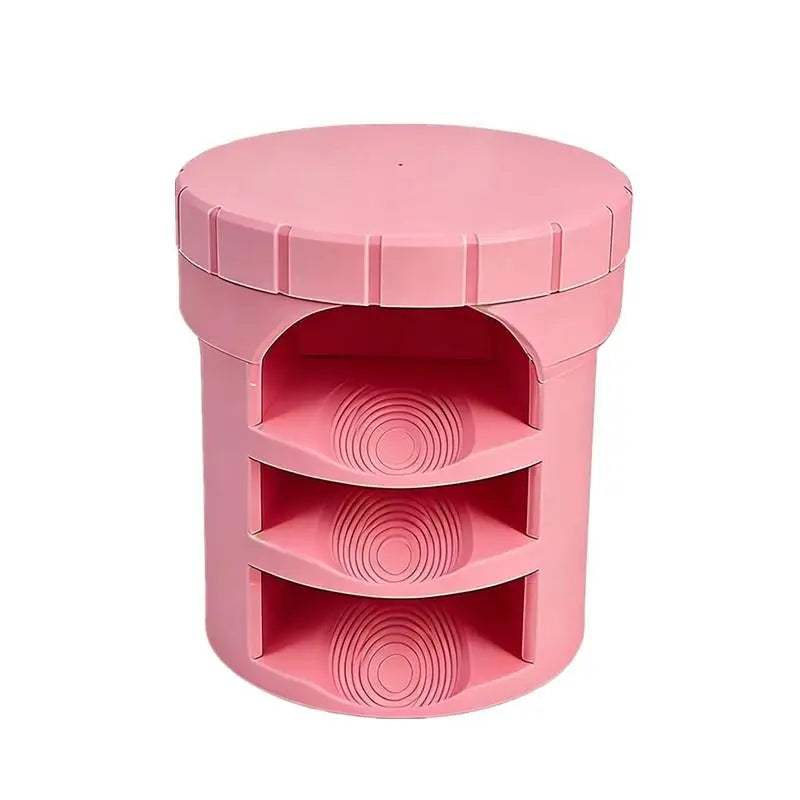 3 Tier Cat Eye Nail Art Magnetic Tool Professional Accessory Makes Qme Pink