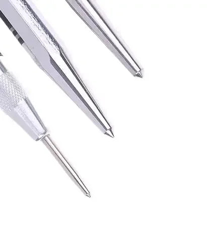 Centre Punch Metal Hardened CR-V Steel Spot Dot Center For Metal Positioning Drill Hole Bit Drill Locator Hole Punch Hand Tools Qme