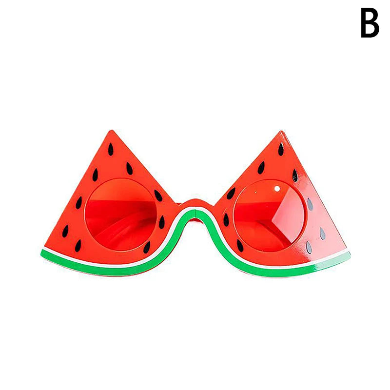 1Pc Summer Party Pineapple Strawberry Glasses Fruit Shape Glasses Tropical Pineapple Sunglasses Birthday Party Supplies Toys. Qme B