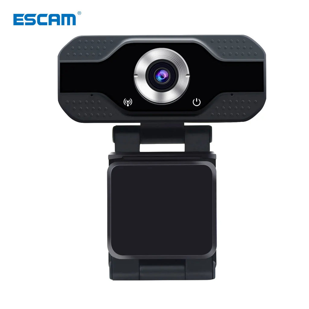 ESCAM PVR006 1080p 2MP H.264 Portable Mini Webcam HD 1080p Web PC Camera Convenient Live Broadcast with Microphone Digital Qme