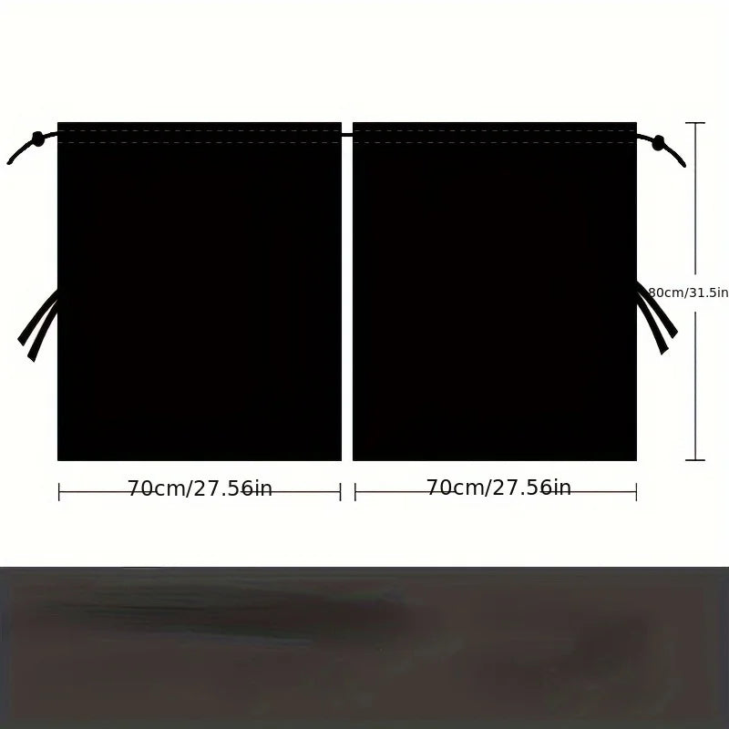 2pcs/set Taxi Car Isolation Curtain Partition Protection Curtain Commercial Vehicle Air Conditioning Sun Shade Privacy Curtain Qme