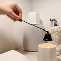1 Aromatherapy Candle Extinguisher Cover Tool Qme black