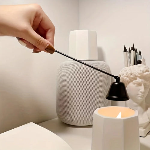 1 Aromatherapy Candle Extinguisher Cover Tool Qme black