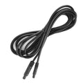Rearview Camera Wire 8.2ft 5Pin Rearview Camera Extension Cable Male to Female Car Rear View Line Backup Camera Line Qme black