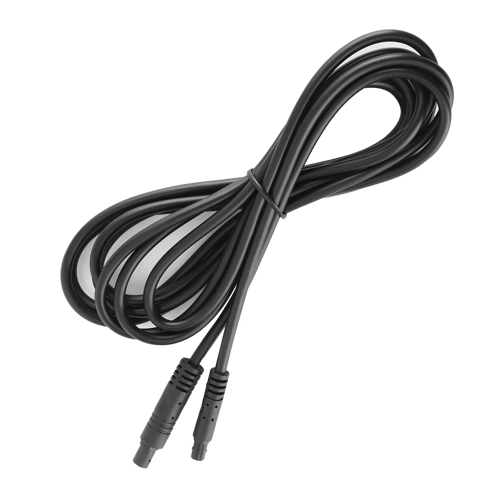 Rearview Camera Wire 8.2ft 5Pin Rearview Camera Extension Cable Male to Female Car Rear View Line Backup Camera Line Qme black