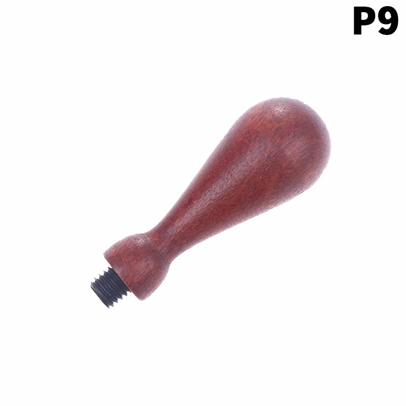Wood Handle Wax Seal Stamp Accessories Portable Mini Diy Tool Retro Qme 09