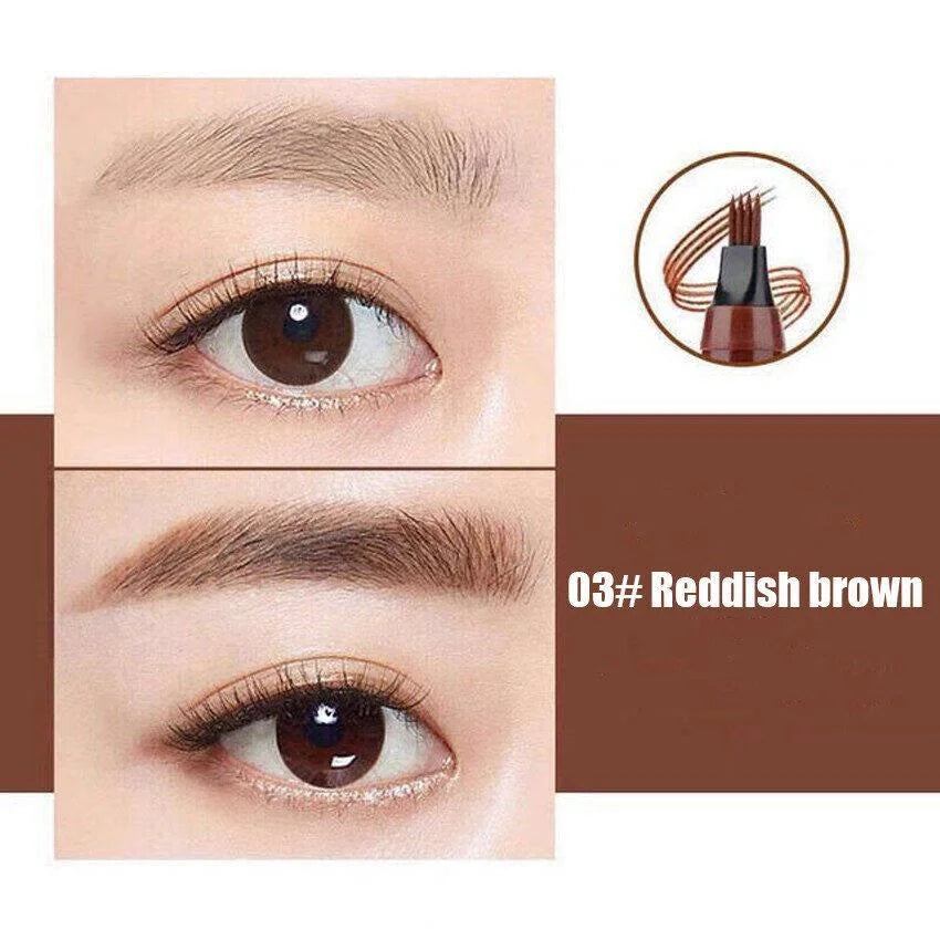 5 Colors Optional Eyebrow Pencil Long-lasting Natural Women's Makeup Qme 03 Reddish brown