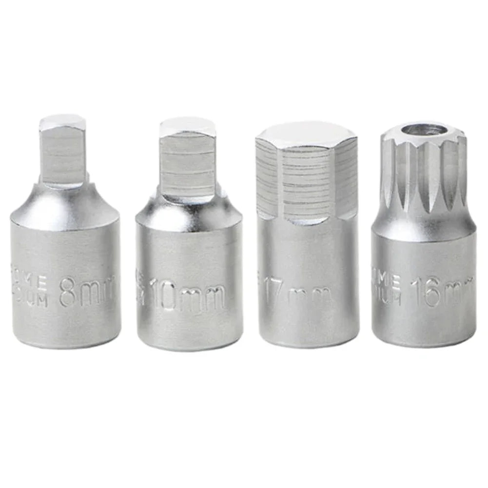 Hand Tools Gearbox Screw Wrench High Quality M16/H17/S8/S10 Socket Wrench 1pc For Auto Repairing Gearbox Gearbox Oil Drain Screw Qme