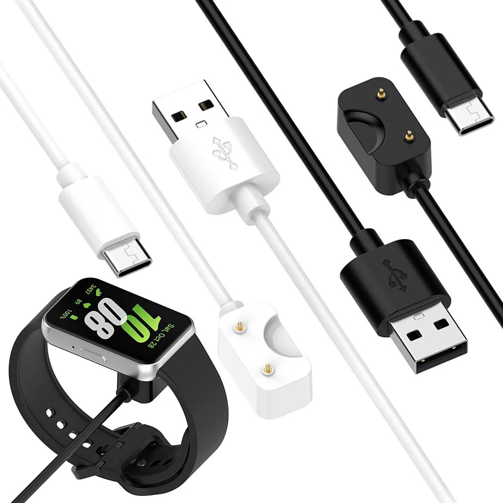 50CM/100CM For Samsung Galaxy Fit 3 Charger Watch Adapter USB / USB C Charging Cable Cord Magnetic For Samsung Galaxy Fit 3 Qme