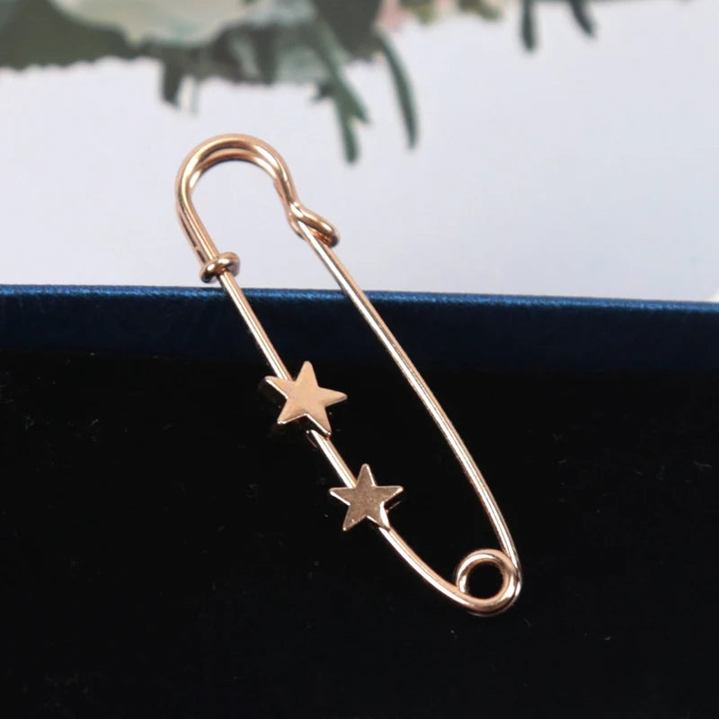 Simple Waist Tighting Pin Women Brooch Buckles Suit Vintage Trendy Qme A1
