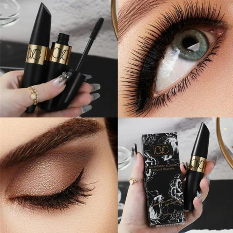 Fiber Mascara Thick Curly Waterproof Sweat-proof Long-lasting Qme