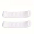 Bicycle Brake Lever Cover, Silicone Brake Lever Handle Protector, Anti Slip Brake Handle Protective Cover, Suitable for Bicycles Qme White 1pair