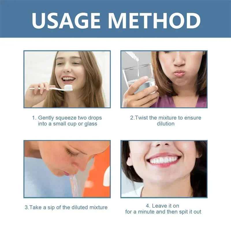 Damaged Gum Reduce Serum Effectively Relieve Tooth Allergy Cavities Tooth Cleaning Toothpaste Relieve Tooth Damage Soothing Oil Qme