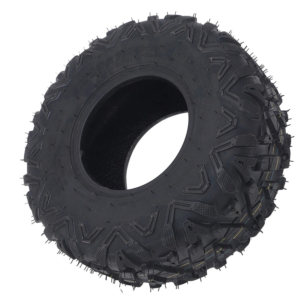 19x7-8 Tire 6 Ply Rubber ATV Tyre 19x7x8 19x7.00-8 Tires Replacement for BT200X CT200U CT200U- Mini Bikes ATV Tyre 19x7-8 Tire Qme