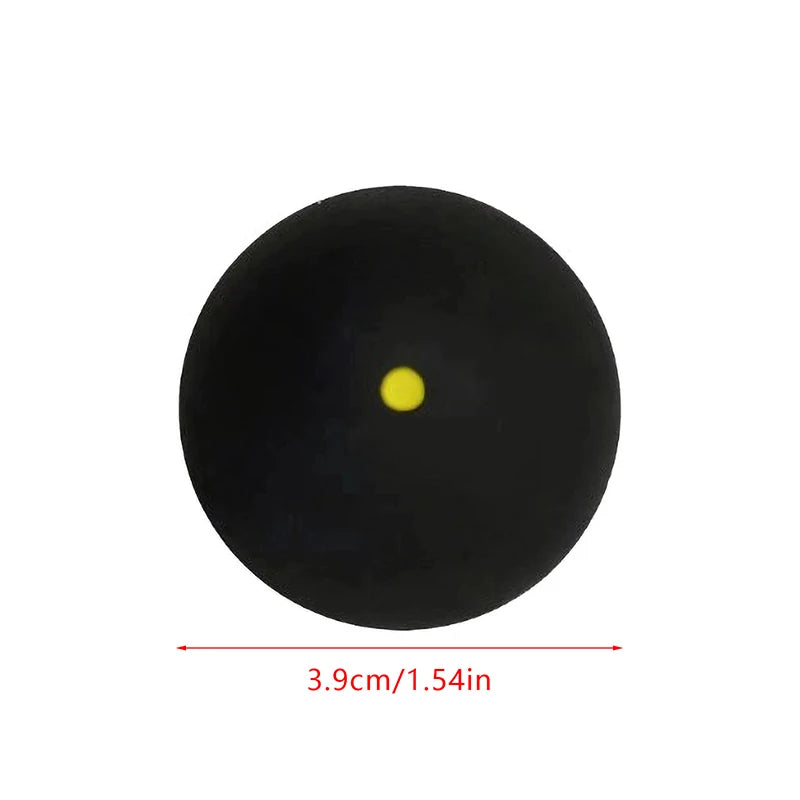 Professional Rubber Squash Ball Racket Red Dot Blue Fast Speed Qme