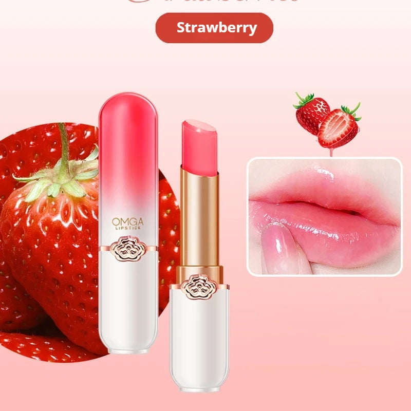 Changing Lipstick Moisturizing Dull Non Stick Greasy Suitable All Qme Strawberry