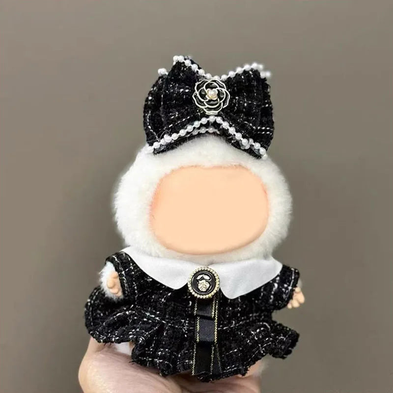Labubu Clothing Soft Plush Doll Clothing - Advanced Clothing and Accessories Set, Suitable for 15-17cm Doll Clothing Accessories Qme