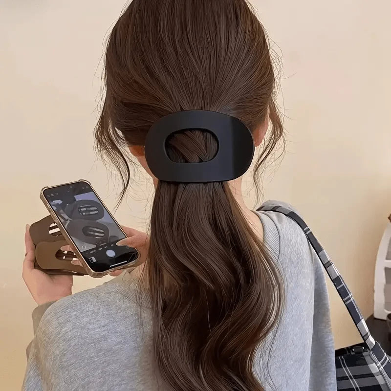 Hair Clips Grip Flat Round Curved Design Thick Thin Qme