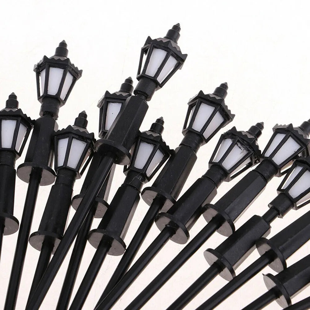 10 Pcs LED DIY Street Lamp LED Model H0 TT 00 3V Garden Decoration Light Lighting Plastic Sand Table Supporting Landscape Qme