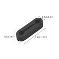 NEW Door Lock Guard For Car Secure Fit Noise Reduction 4 Pieces Silicone Door Latch Protective Cover For Sedan Minivan Truck Qme Black