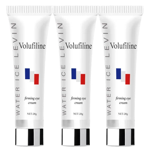 Volufiline Eye Cream with Hyaluronic Acid & Retinol - Moisturizing, Anti-Aging Formula for Elastic, Smooth Skin Around Eyes Qme Silver 20g