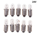 Lot Mini Indicator Light Bulb E5 Screw Mouth Miniature Lamp 6 3V 12V Qme 24V