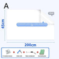 Electrostatic Whiteboard Wall Decal 45x60CM Static Cling Reusable Qme A