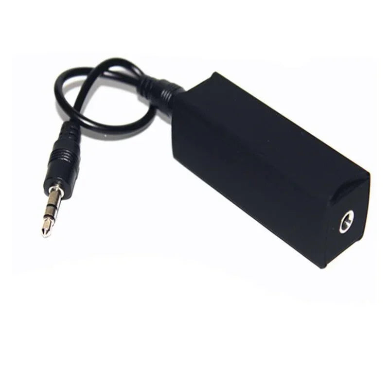 3.5mm Audio Aux Cable Anti-interference Ground Loop Noise Filter Isolator Eliminate Cancelling for Home Stereo Car Audio System Qme