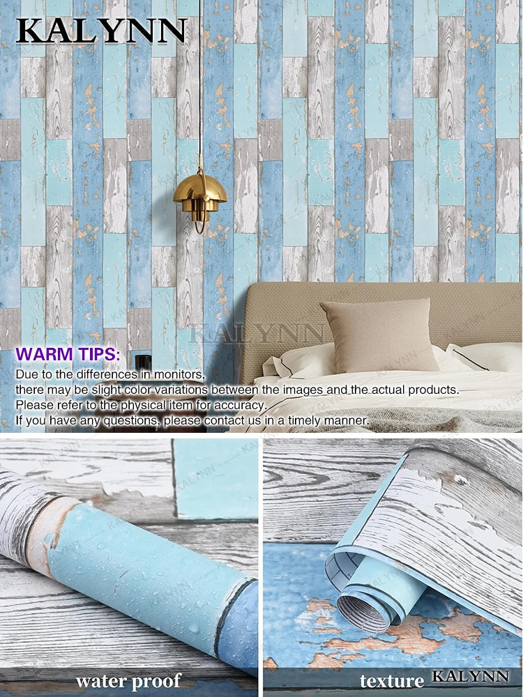 Wood Contact Paper Peel Stick Wallpaper Self Adhesive Removable Qme