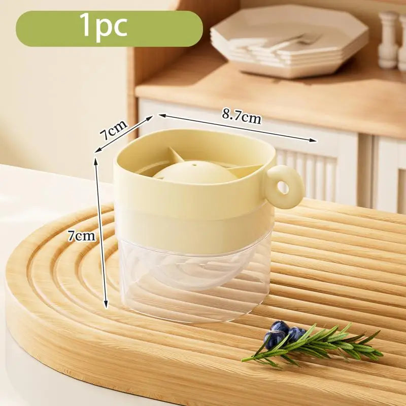 Ice Ball Maker Round Silicone Mold Cocktails Bourbon Sphere Tray Qme A1