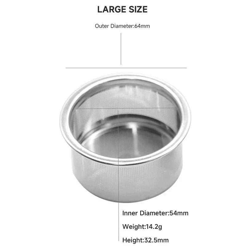 New Watch Repair Mesh Basket Easy Use Watch Parts Cleaner Baskets Rugged Portable Stainless Steel Efficient Cleaning for Jewelry Qme Large Size
