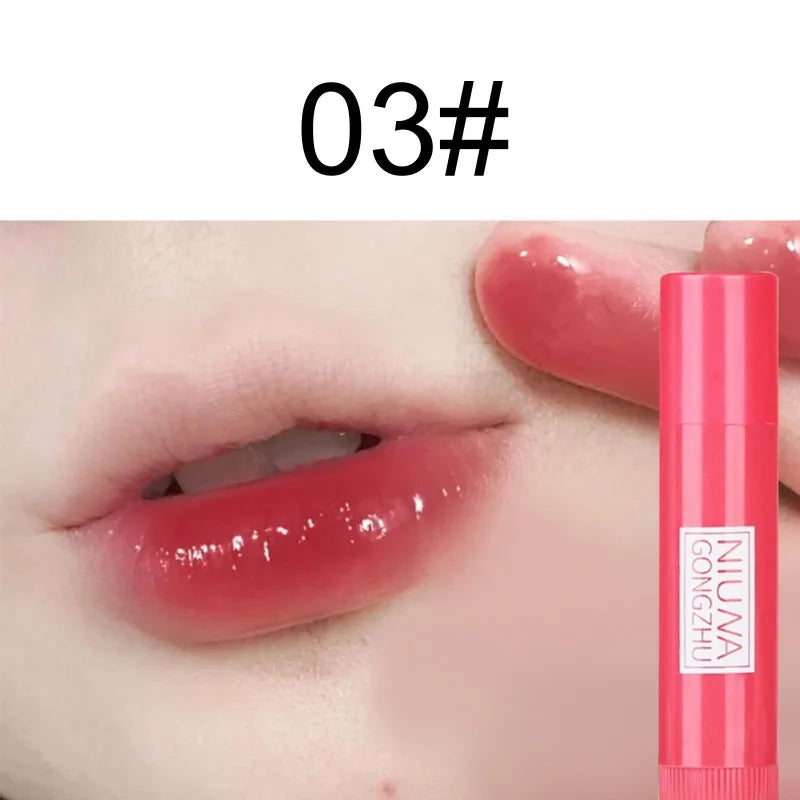 Colored Lip Balm Moisturizing Nourishing Lightening Lines Colorless Qme 03