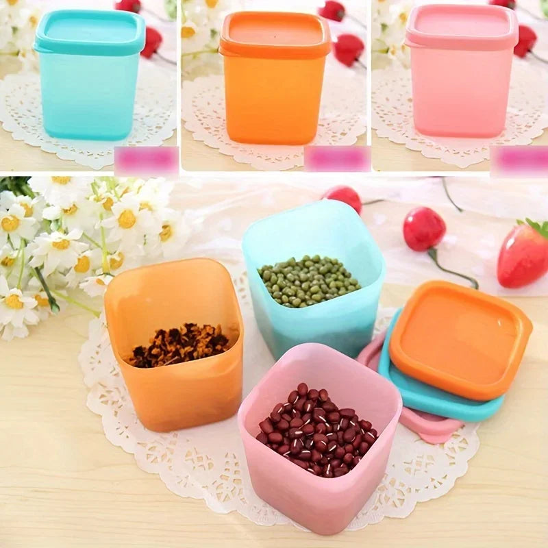 2pcs Refrigerator Fresh-keeping Box, Plastic Storage Food Box, Storage Box Qme