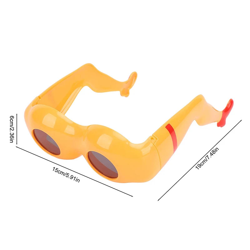 1PC Novelty Leg & Buttocks Sunglasses Funny Prank Joke Glasses For Adults Gag Glasses Funny Party Costume Eye Glasses Gag Gift. Qme 1PC