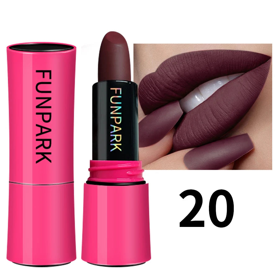 25 Colors Lipstick Non Stick Cup Matte Lip Gloss Waterproof Long Sexy