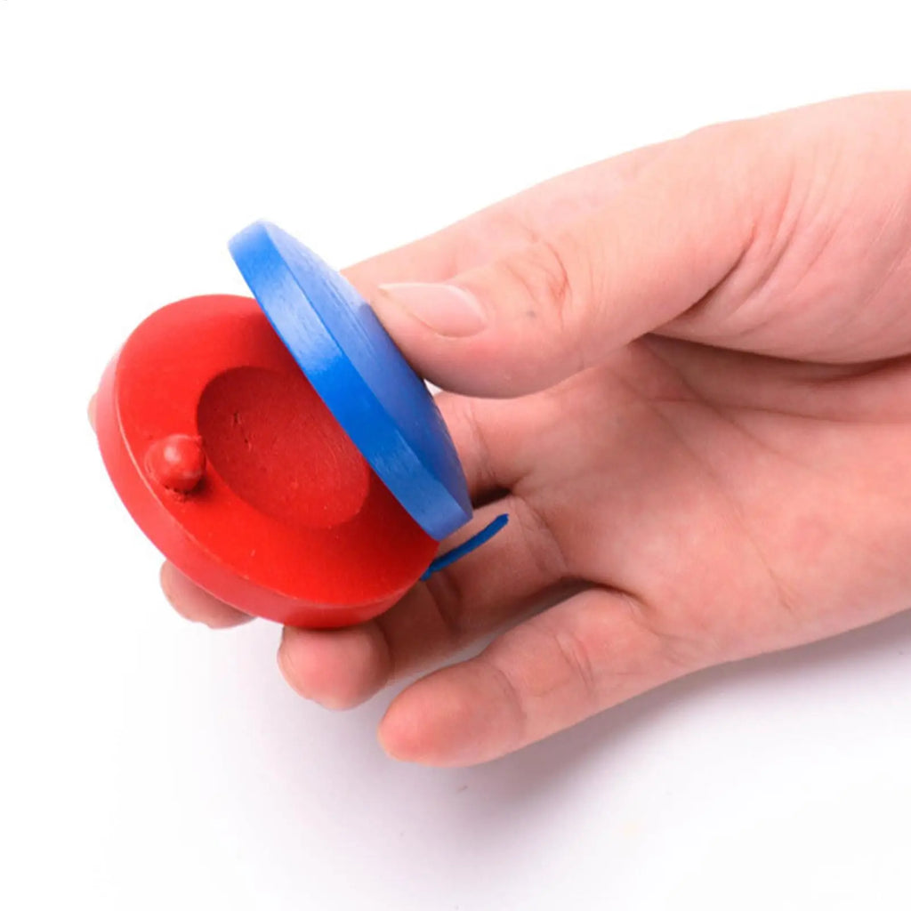 Wooden Castanets Musical Castanets Instrument Funny And Creative Musical Castanets Instrument For Children's Theme Parties Qme