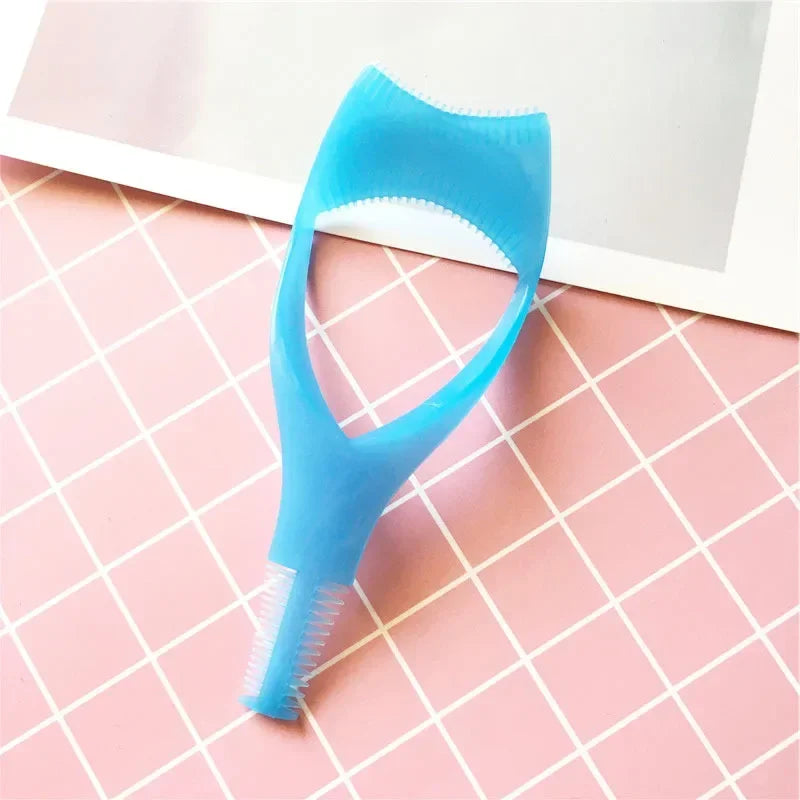 Makeup Tool Lash Applicator Tool Eyelash Cluster Non Slip Applicator High Precision Tweezers for Travel Salon Separating Tools Qme Blue