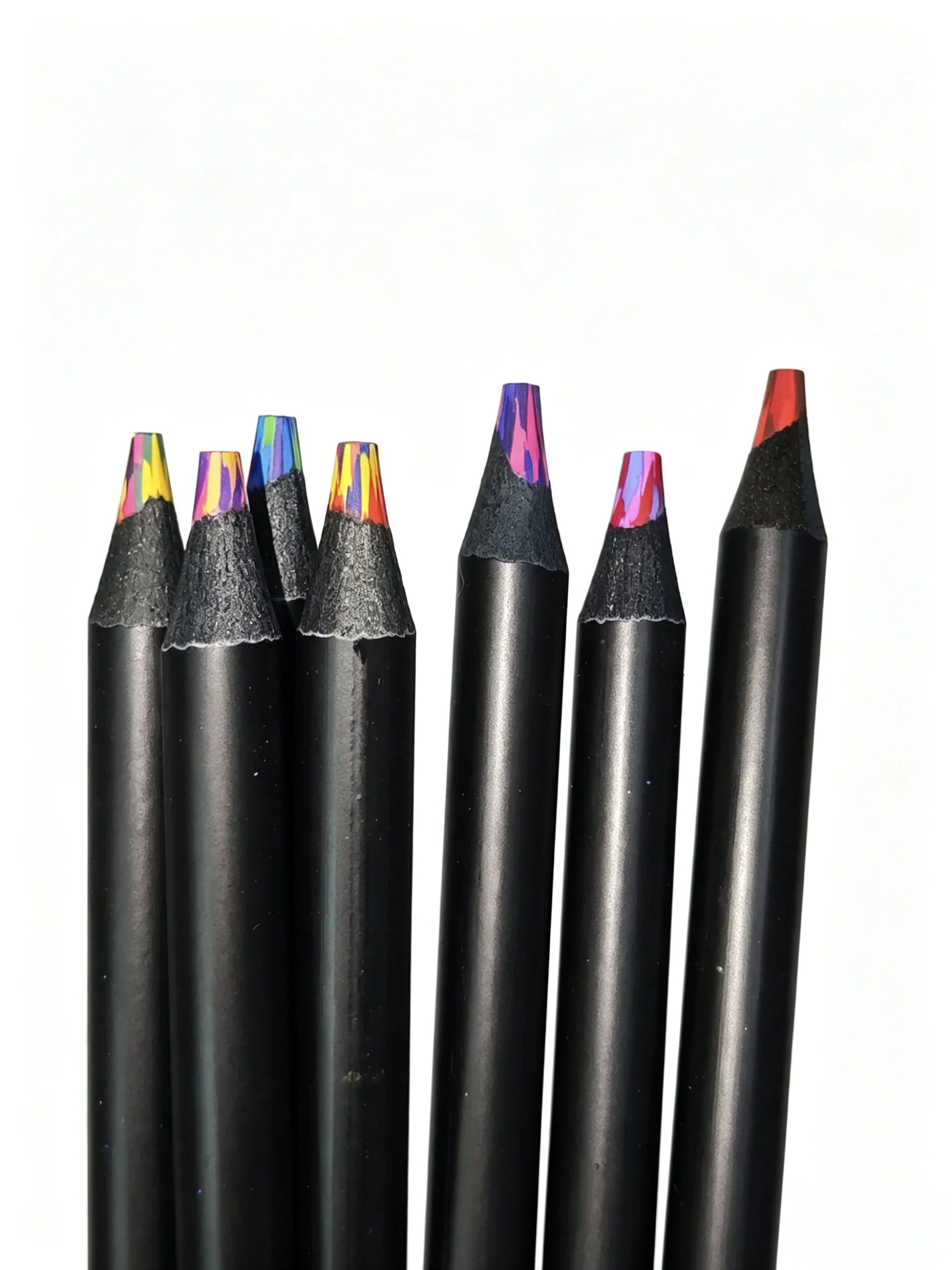 7 Gradient Rainbow Pens, Perfect for Doodling or Color Lovers. The Ultimate Choice for Holiday Gifts and Classroom Prizes. Qme