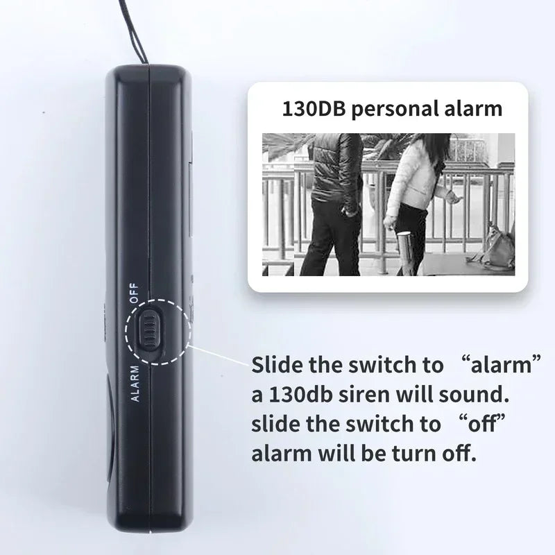 Self Defense Alarm 120dB Security Protect Alert Scream Loud Emergency Alarm Keychain Personal Safety For Women 1pcs Qme