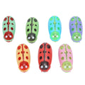 7Pcs Electric Ladybug Cat Interactive Toy Cute Mini Walking Bug Toy Automatic Moving Pet Kitten Mental Stimulation Puzzle Play Qme Default Title