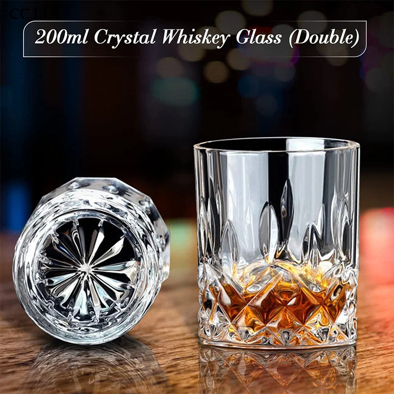 Father's Day Whiskey Stones Granite Ice Cubes+ Cups Whisky Wooden Qme