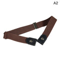 Adjustable Stretch Elastic Waist Band Buckle-free Invisible Belt Qme A2