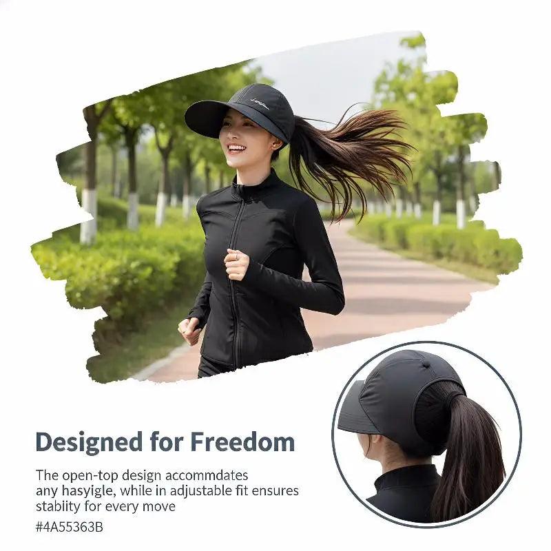 2026 Oversized Brim Sunscreen Hat Women Men Outdoor Baseball Cap Qme