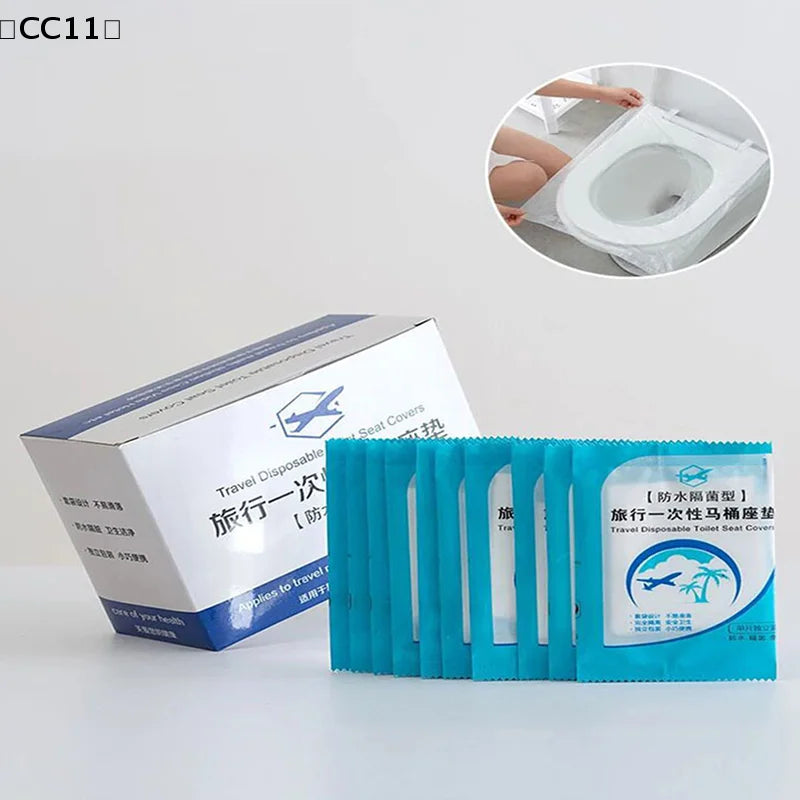 Disposable Toilet Seat Wc Mat Universal Sticker CoverCC11 Qme