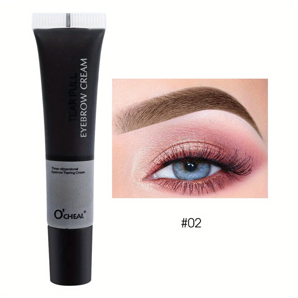 Long-lasting Waterproof Eyebrow Gel Semi-permanent Tattoo Tint Qme 02