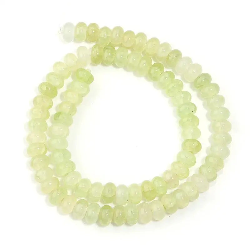 5x8mm Colorful Loose Glass Beads Abacus Flat Round Style for DIY Jewelry Making Home Craft Activities Qme A6