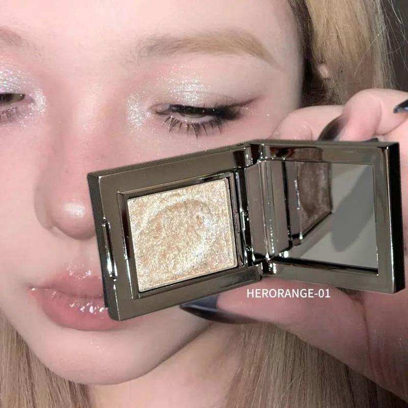 Metallic Glitter Pearlescent Eyeshadow Cream Chameleon Sparkling Qme HR1023-1
