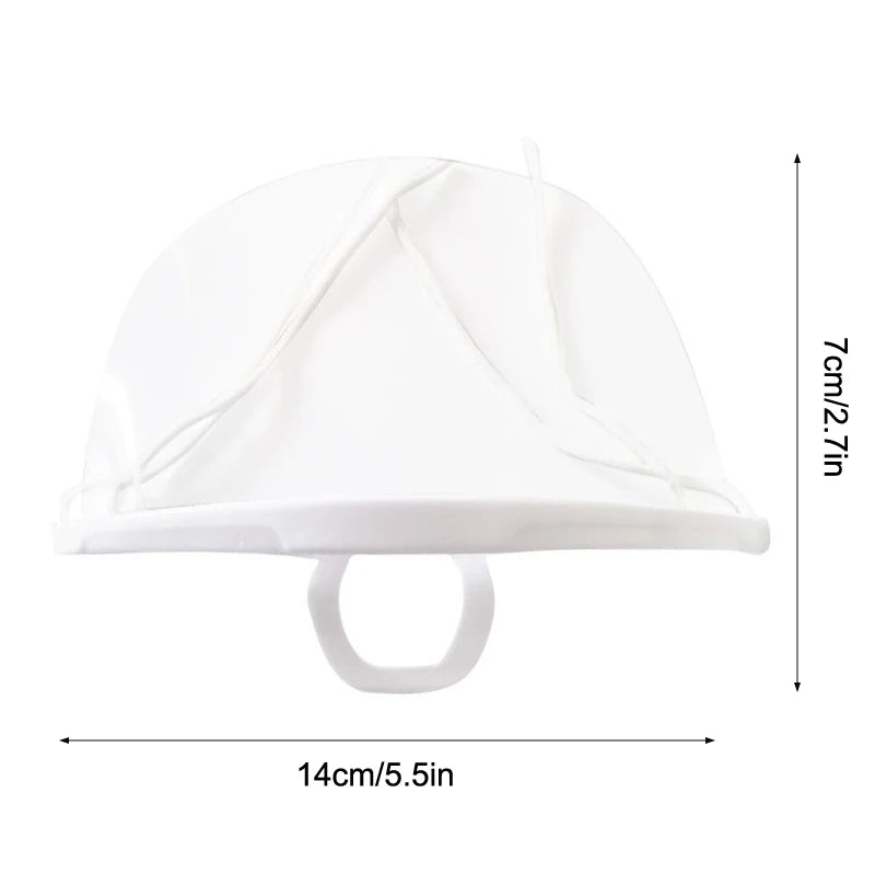Clear Plastic Catering Masks Splash Proof Protective Reusable Chef Qme