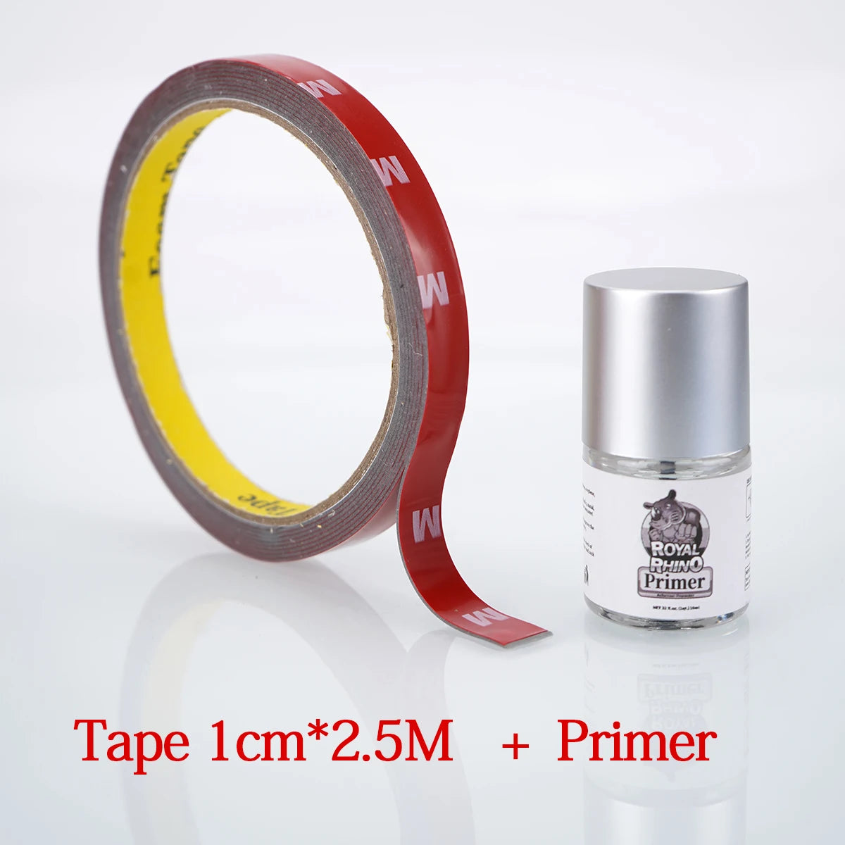 944 Primer Adhesion Promoter and Double Sided Tape Super Paste Combination 10ml Double Sided Tape Aid For Car Accessories Qme Primer 10mm tape