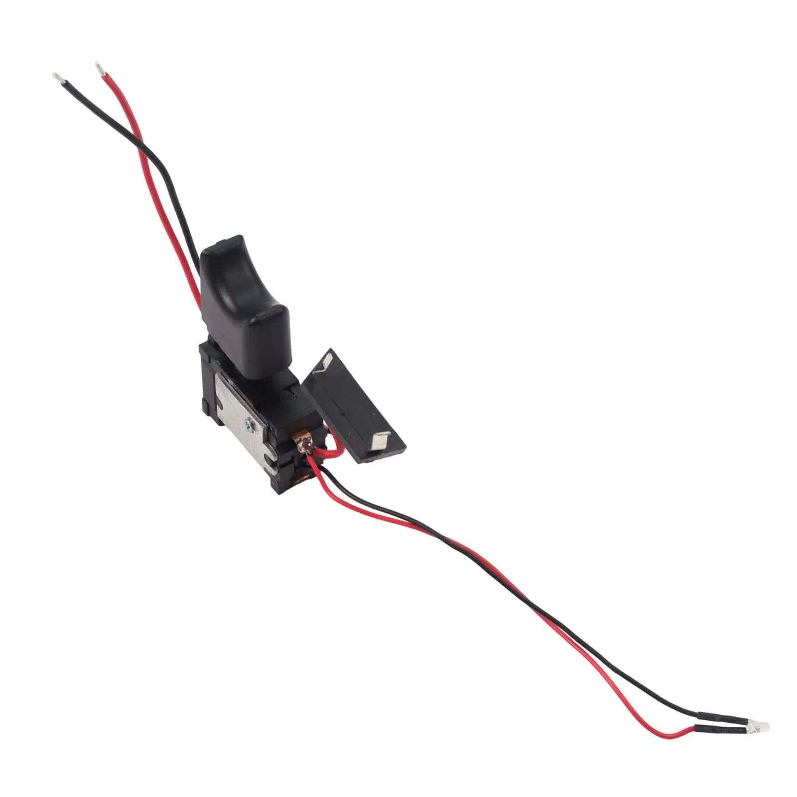 2 X Dustproof Speed Control Switch Plastic Metal 7.2V-24V Assembly Control Equipment For Electric Drill Part Replacement Qme